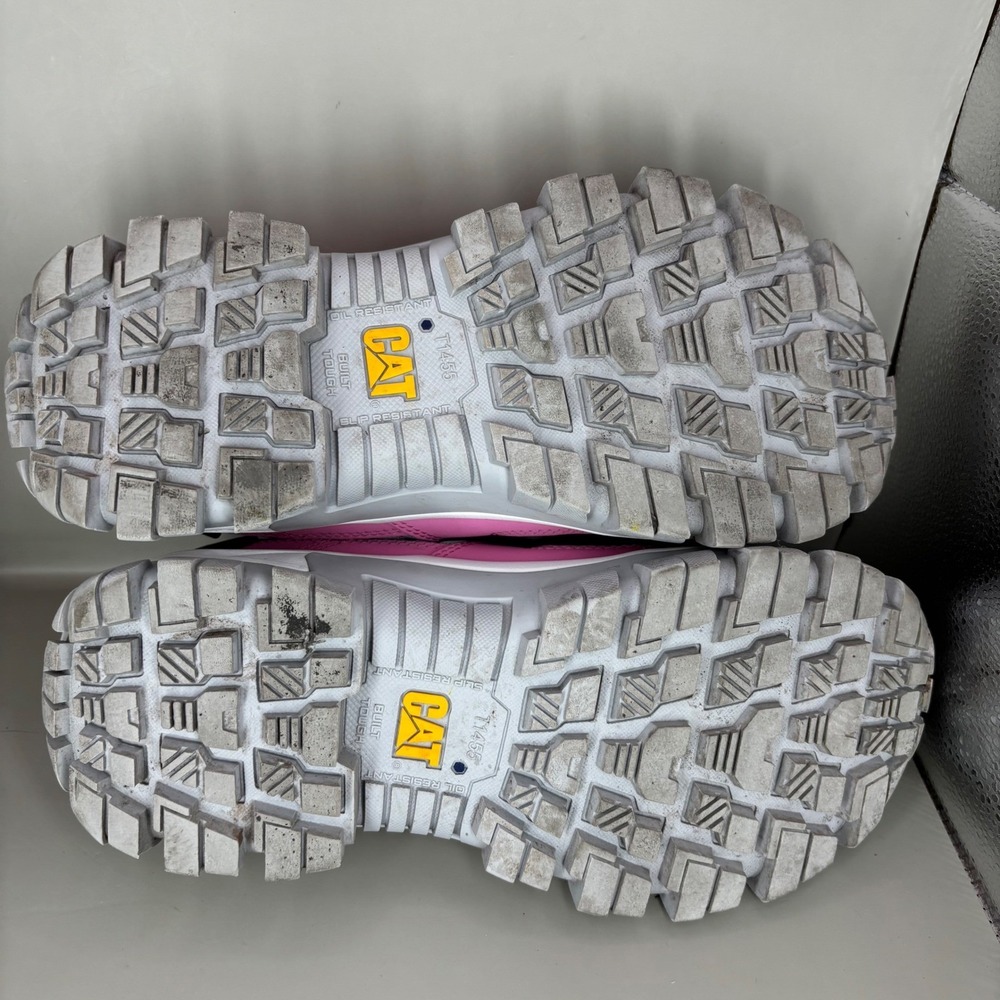 Caterpillar Invader Composite Toe Pink Work Shoes Womens 9.5 P91463 Sneaker Boot - Picture 7 of 7